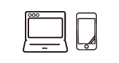 パソコン、タブレット、スマートフォンなどユーザのデバイスに関係なく、画面のサイズに応じて適切に表示を変えることが出来ます。